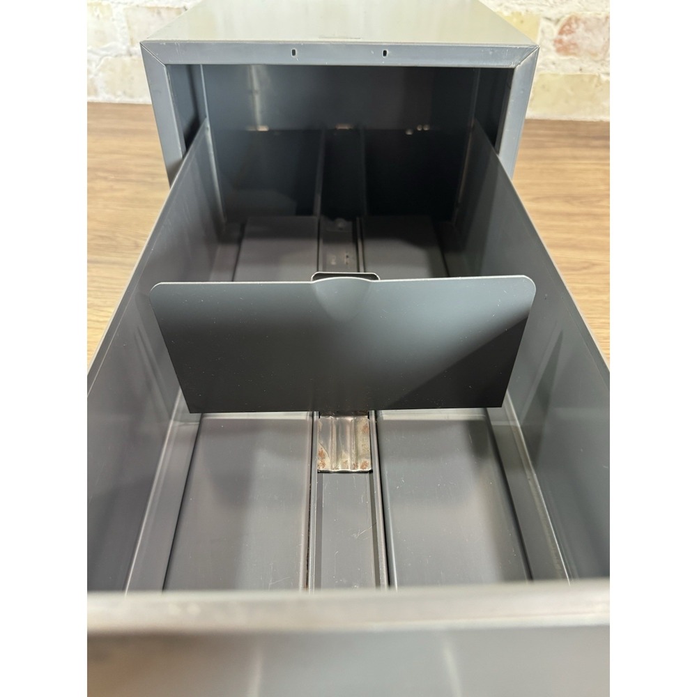 Vintage Steelmaster 5x8 Steel Index Card File Drawer Gray Metal Cabinet USA - Picture 11 of 16